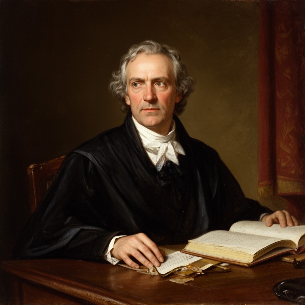 AI-generated illustration of John Strachan
