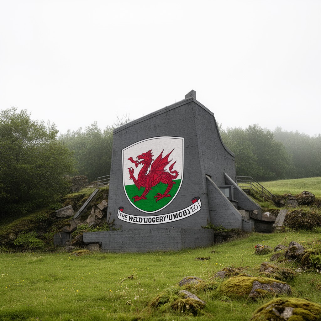 AI-generated illustration of Welsh Rugby Union