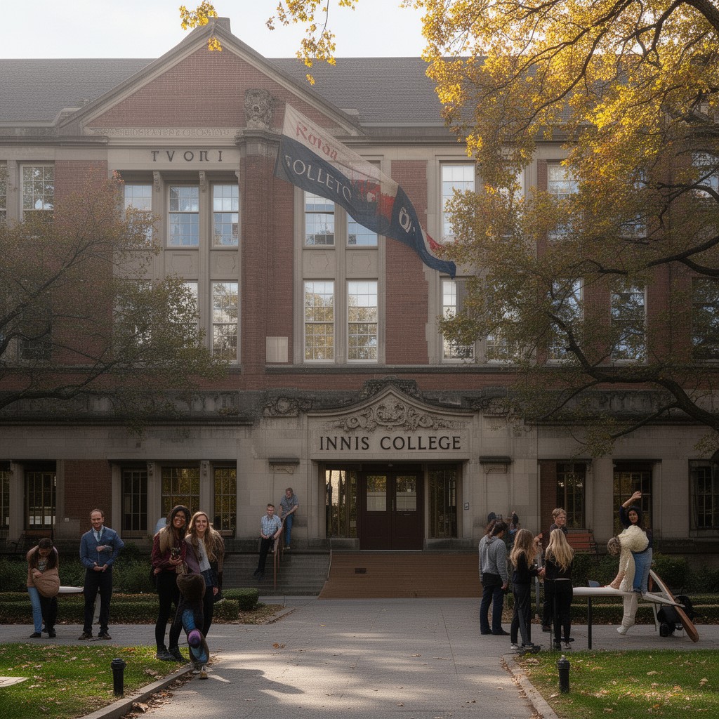 AI-generated illustration of Innis College