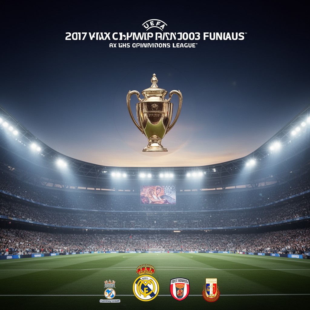 AI-generated illustration of 2017 UEFA Champions League Final