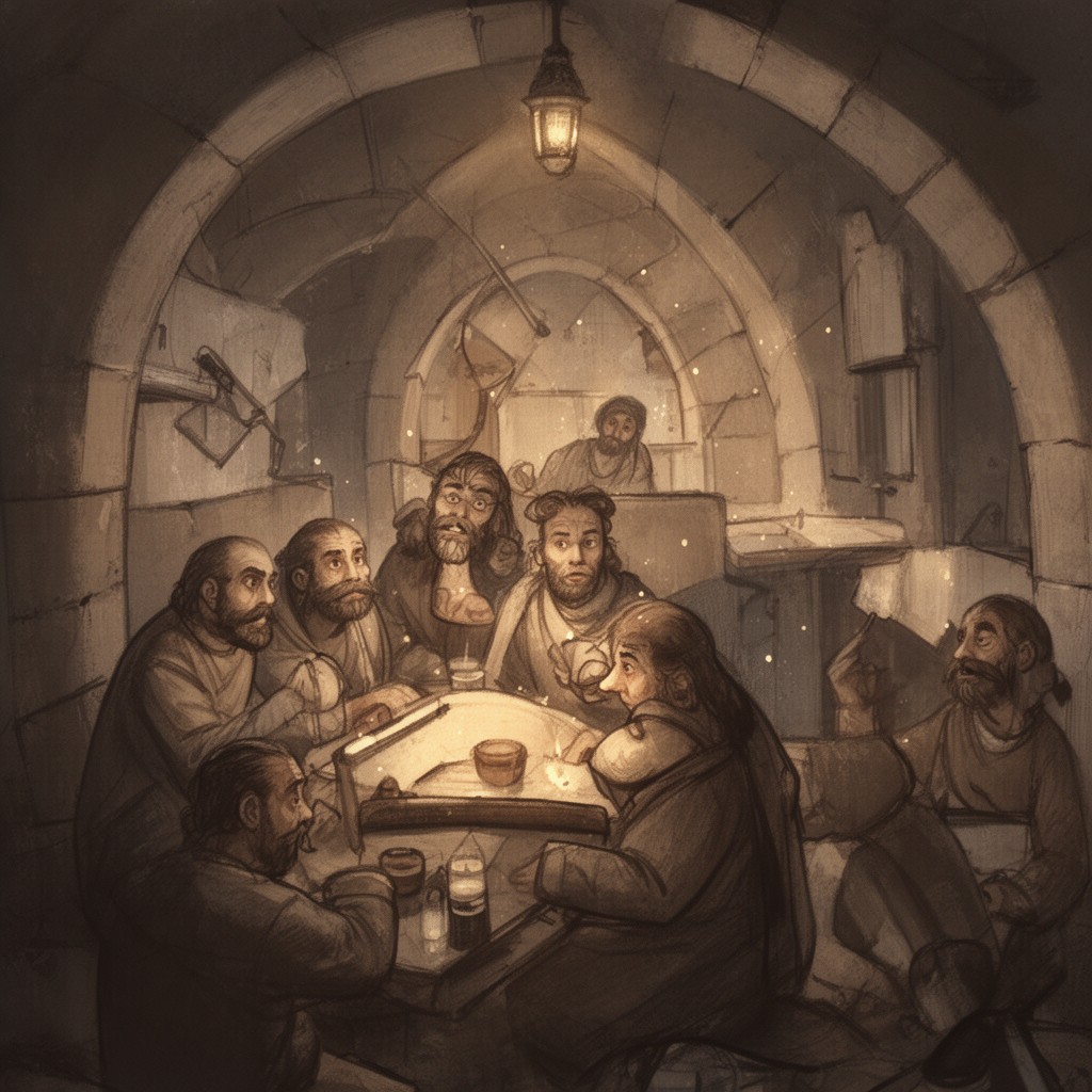 AI-generated illustration of Cynic school