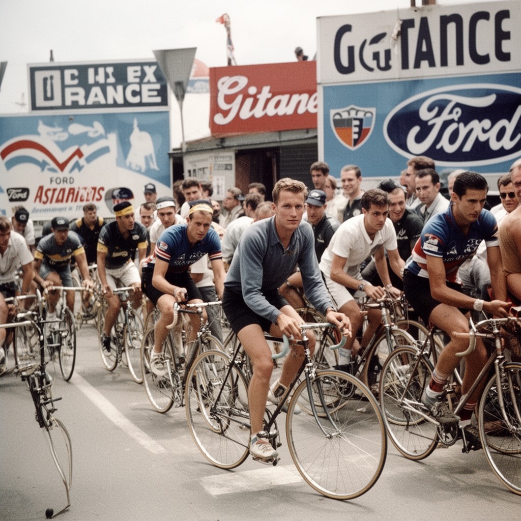 AI-generated illustration of Ford France–Gitane