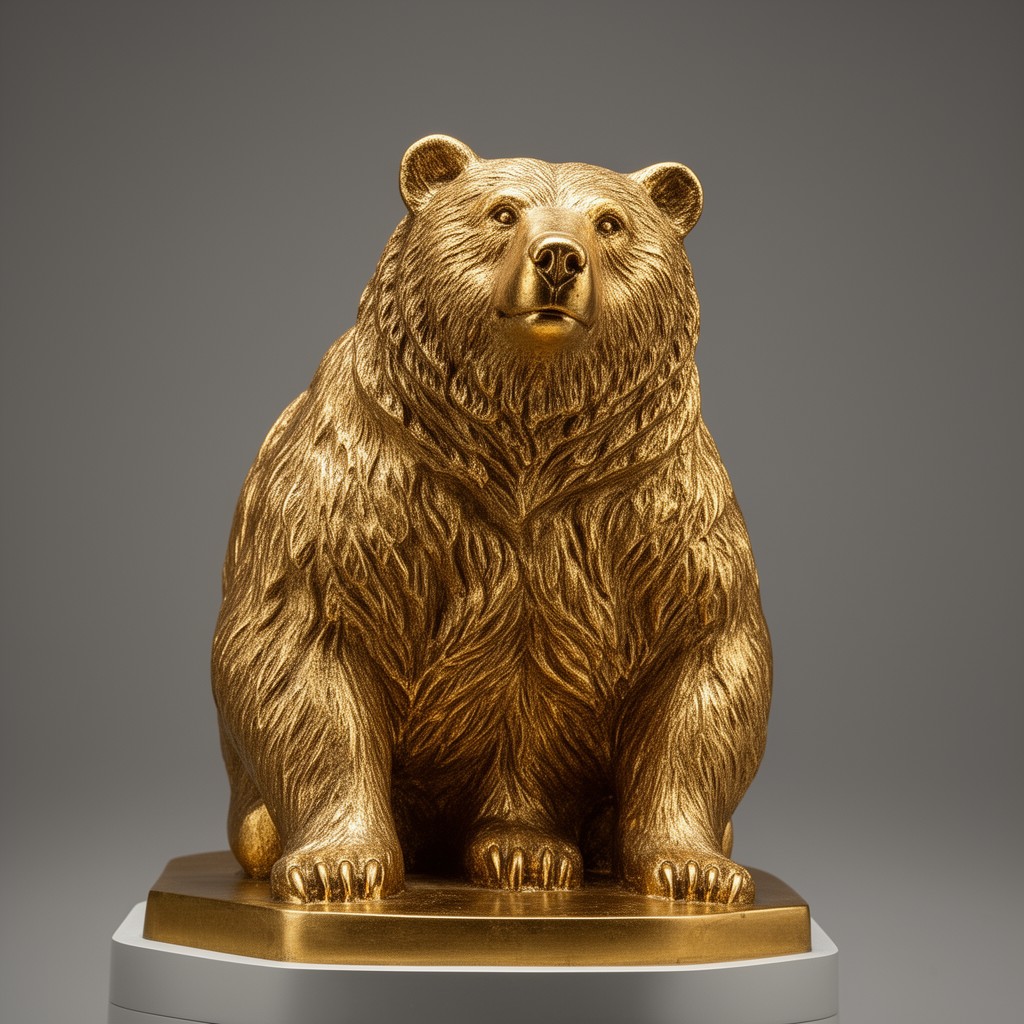 AI-generated illustration of Golden Bear