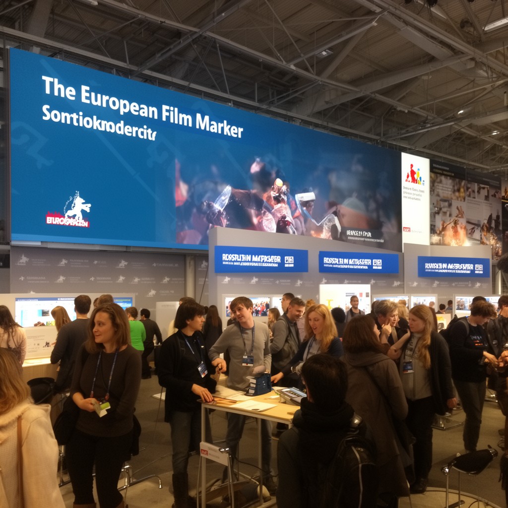AI-generated illustration of European Film Market