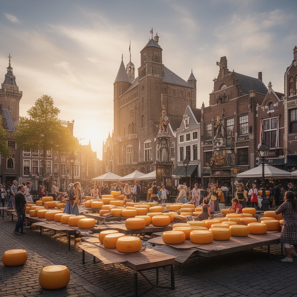 AI-generated illustration of Gouda