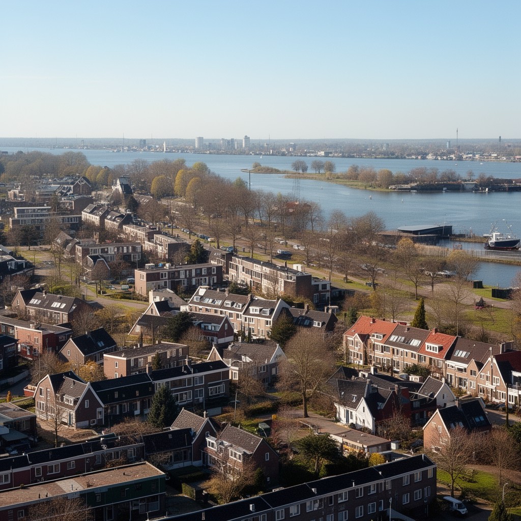 AI-generated illustration of Spijkenisse