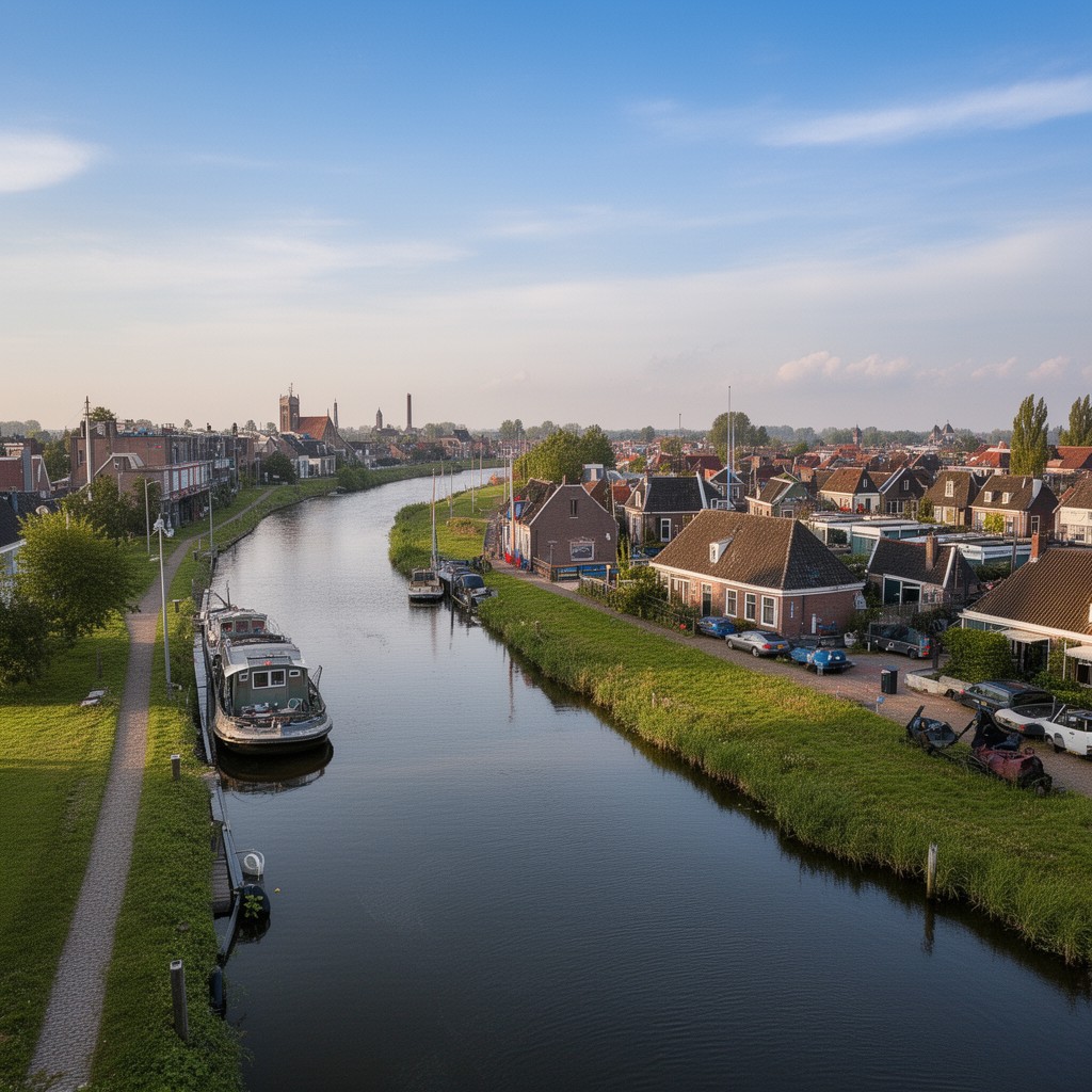 AI-generated illustration of Puttershoek