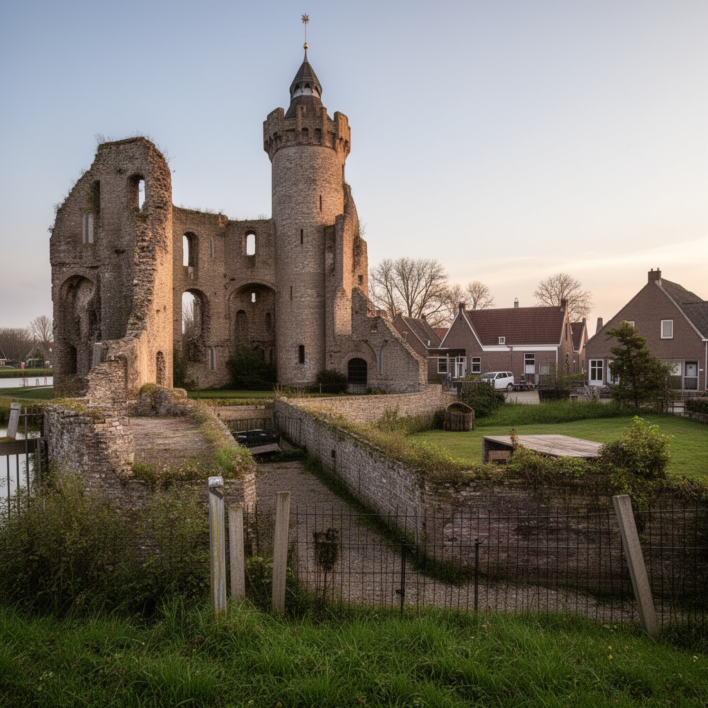 AI-generated illustration of Heenvliet