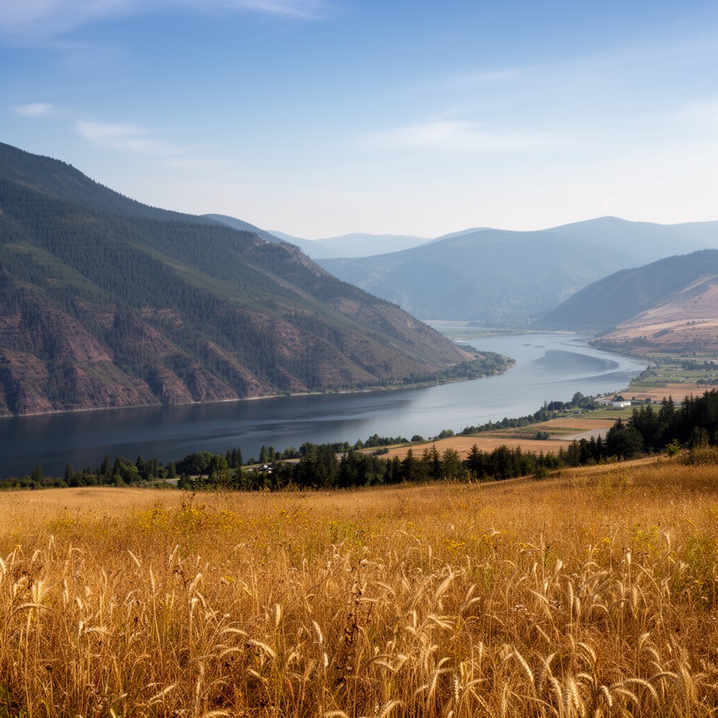 AI-generated illustration of Klickitat County, Washington