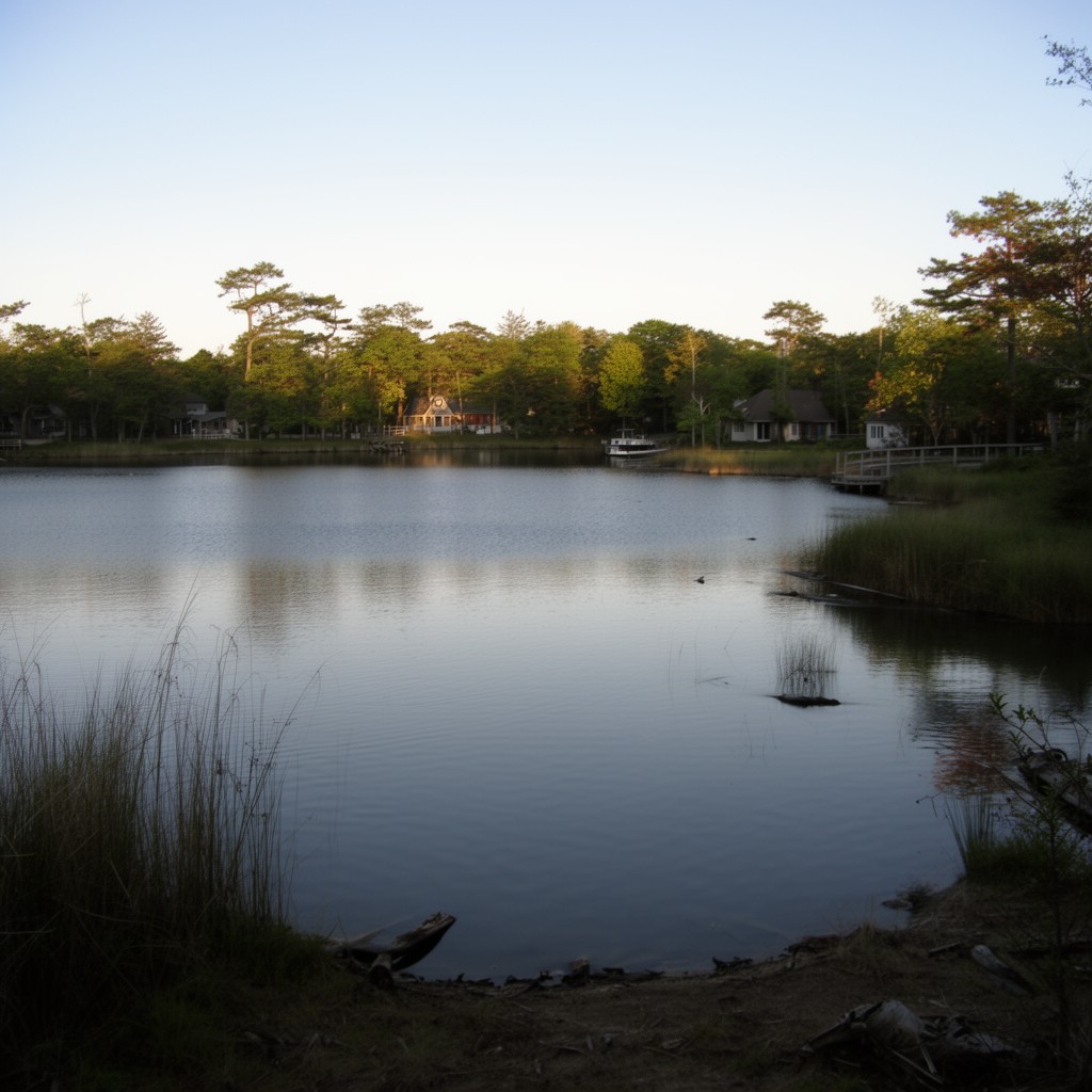 AI-generated illustration of Wakeby Pond