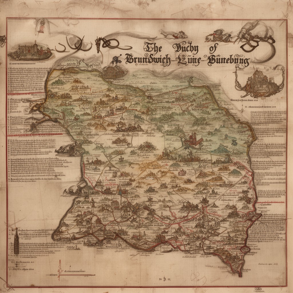 AI-generated illustration of Duchy of Brunswick-Lüneburg