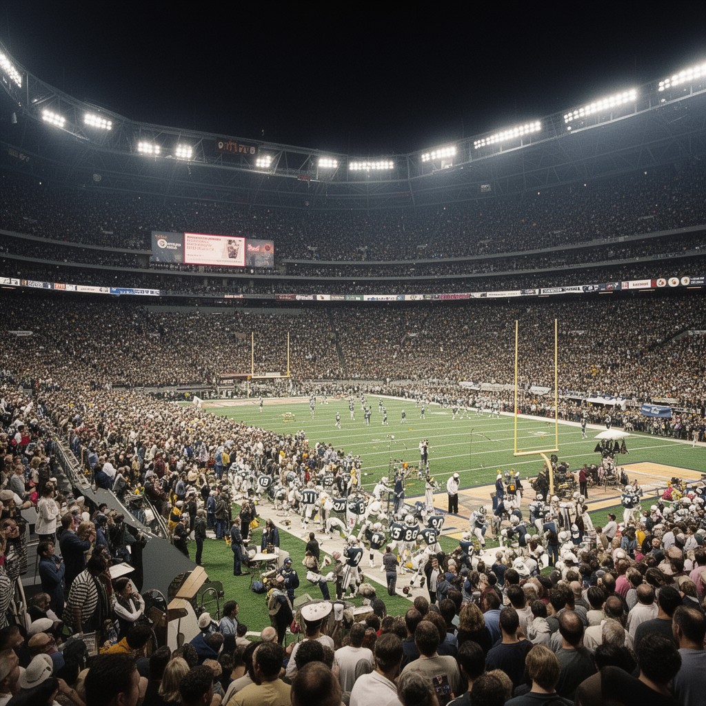 AI-generated illustration of Super Bowl XIII