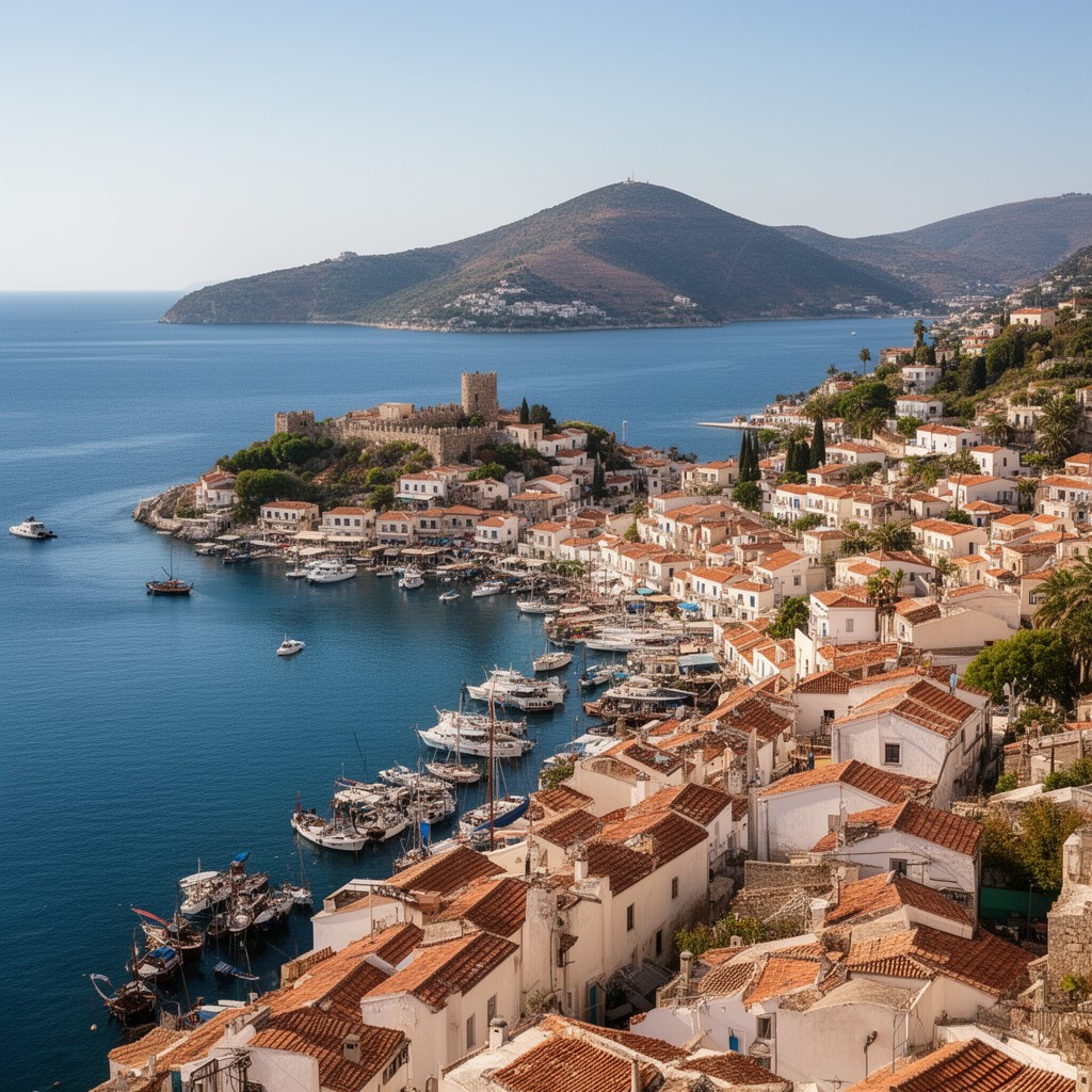 AI-generated illustration of Chios