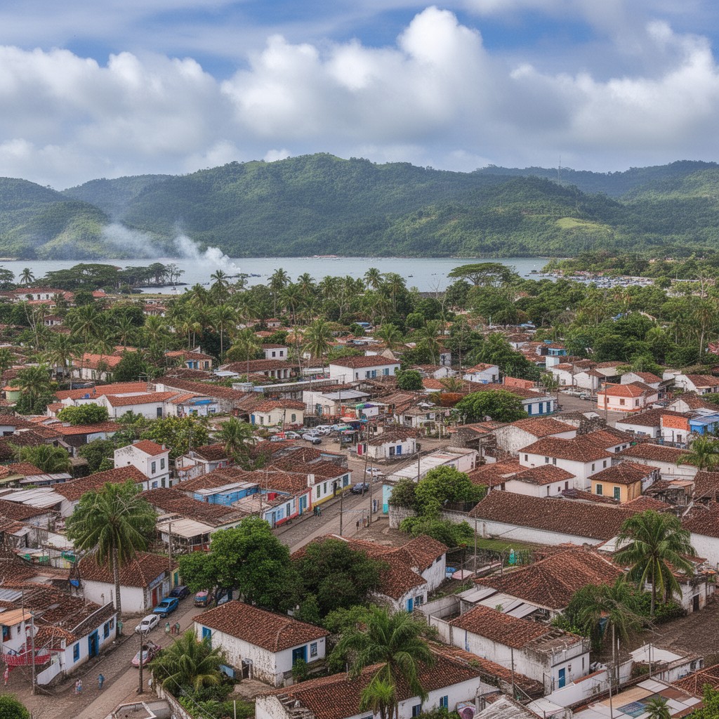 AI-generated illustration of Portobelo