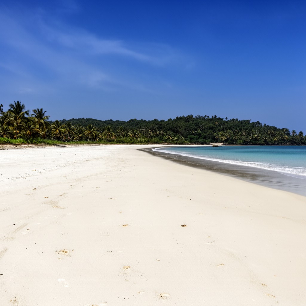 AI-generated illustration of Nilaveli Beach
