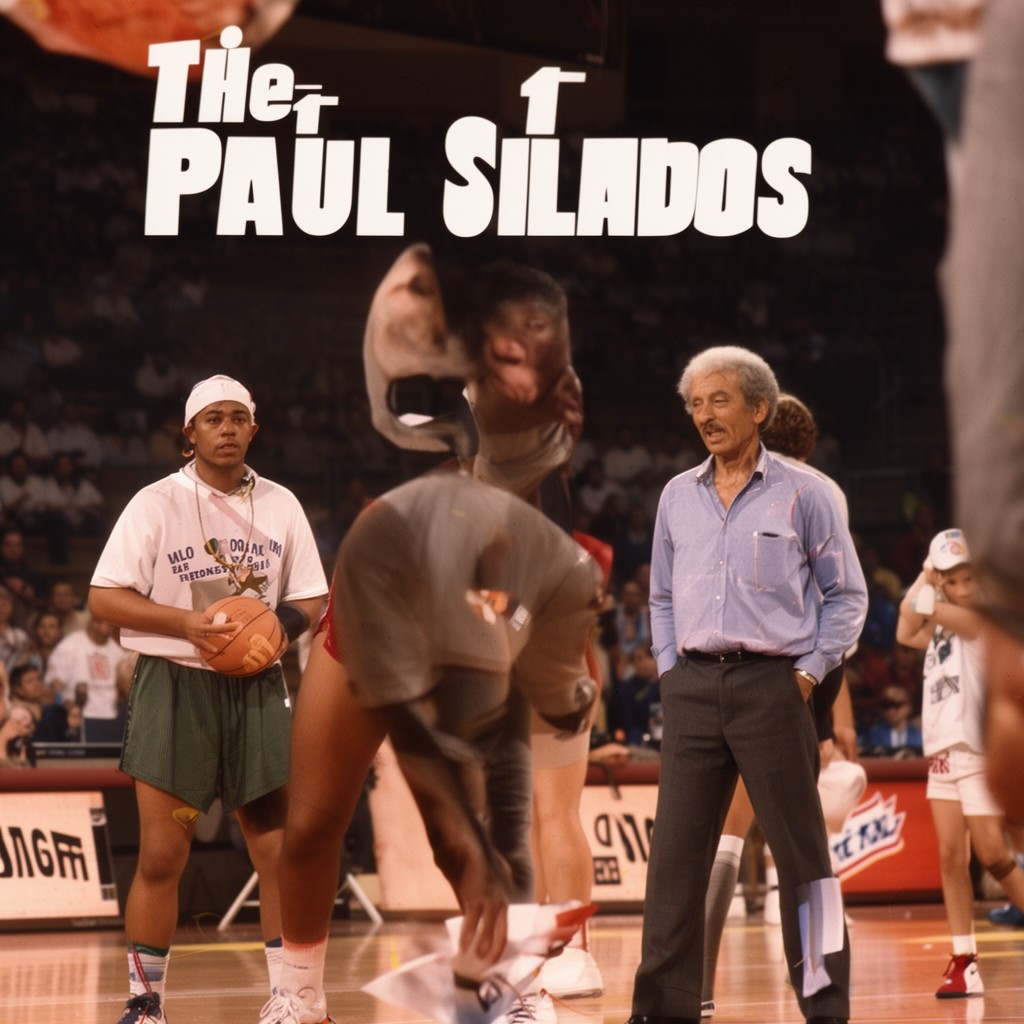 AI-generated illustration of Paul Silas