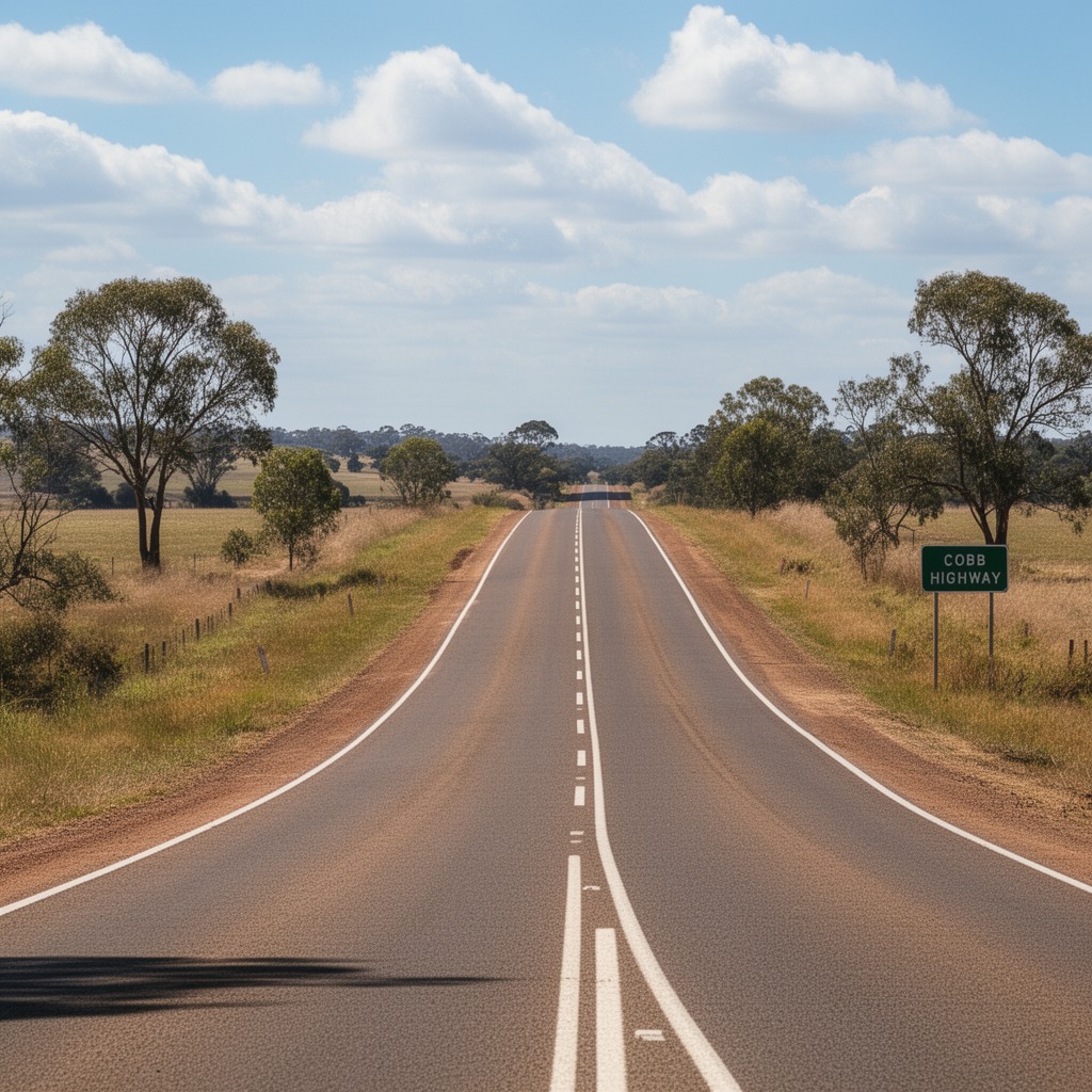AI-generated illustration of Cobb Highway