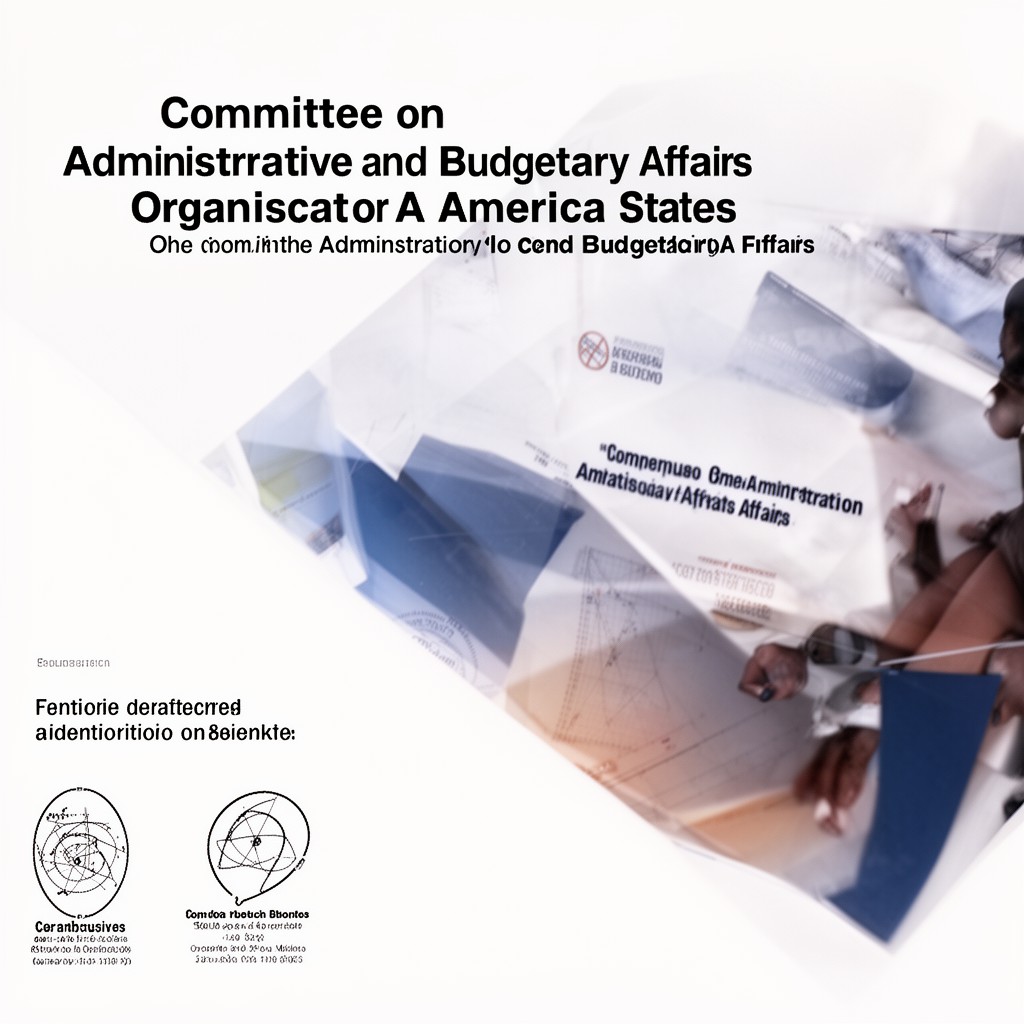 AI-generated illustration of Committee on Administrative and Budgetary Affairs