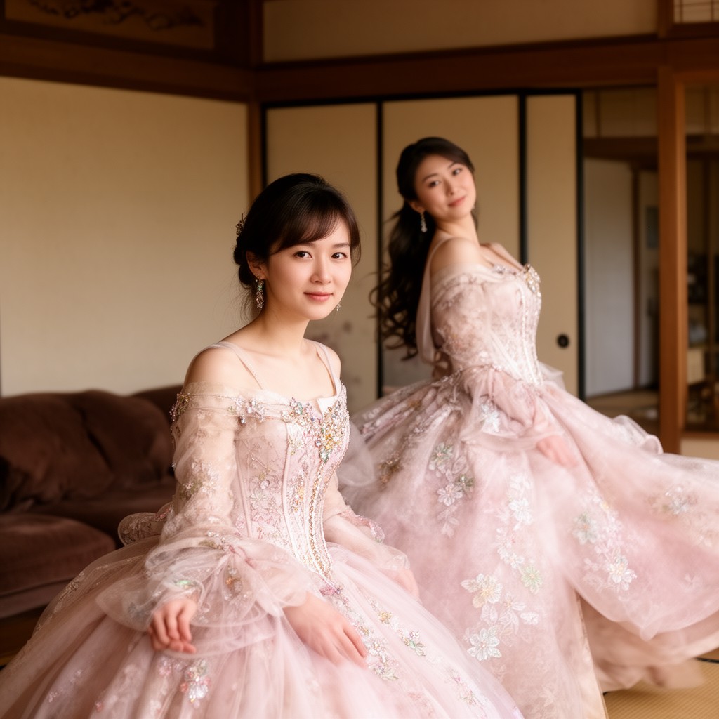 AI-generated illustration of Princess of Japan
