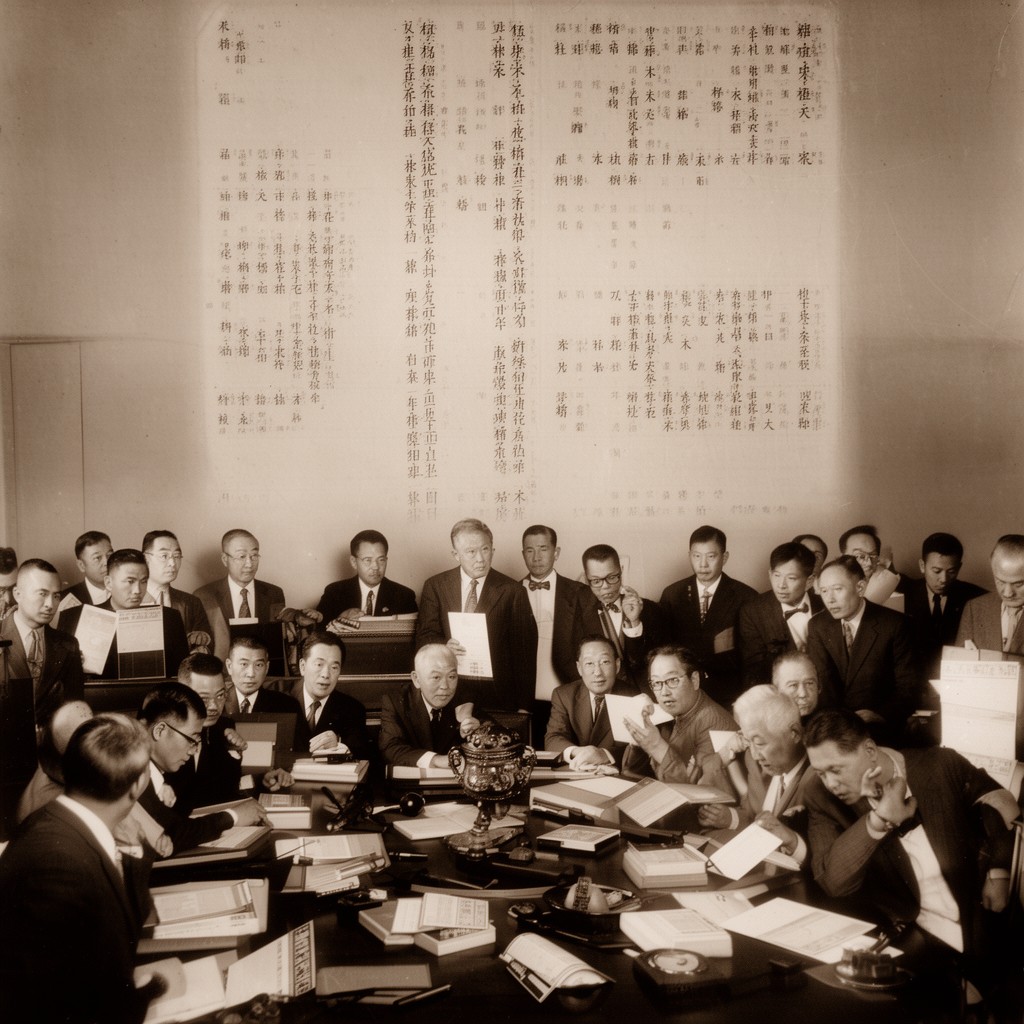 AI-generated illustration of Privy Council of Japan