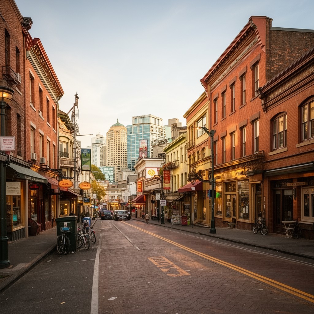 AI-generated illustration of Old Town Chinatown
