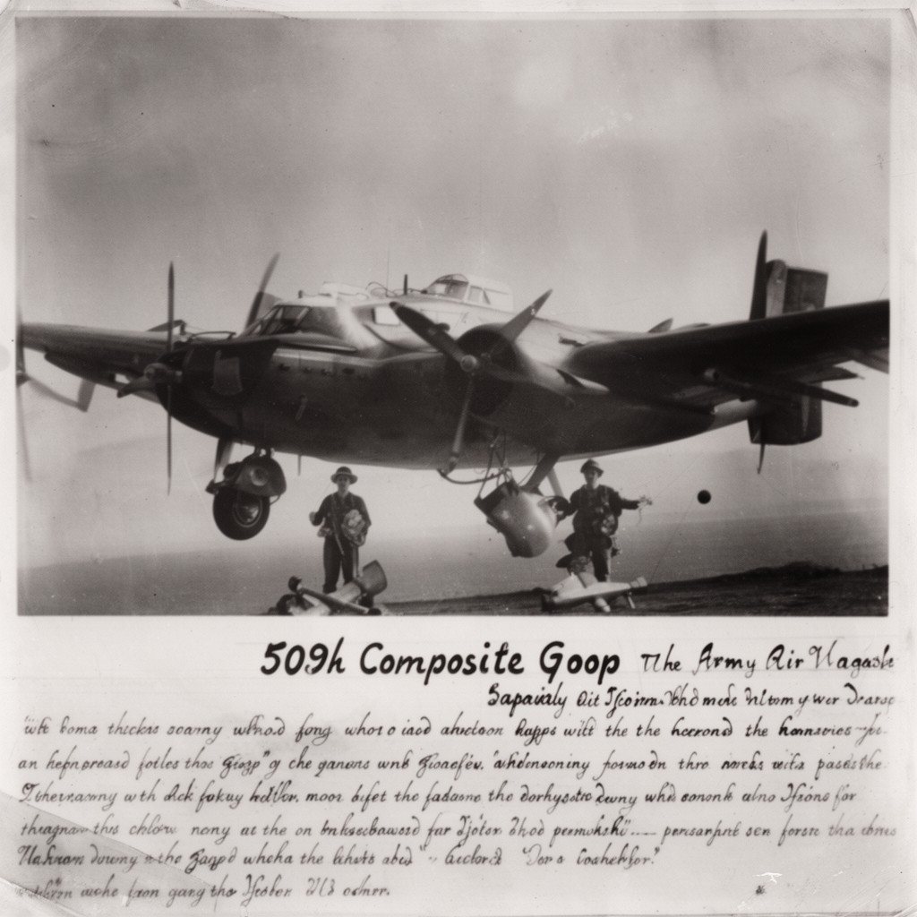 AI-generated illustration of 509th Composite Group