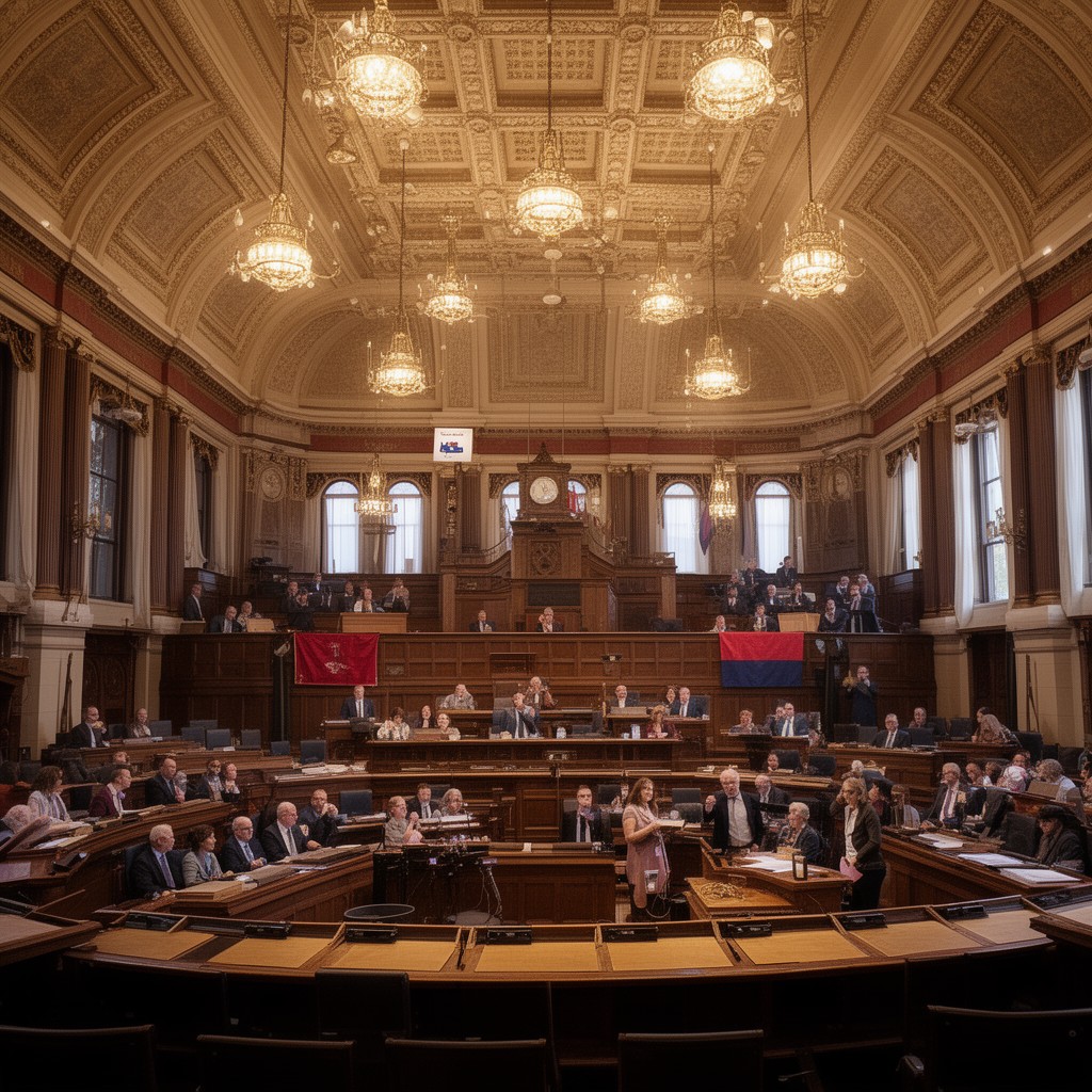 AI-generated illustration of New South Wales Legislative Assembly