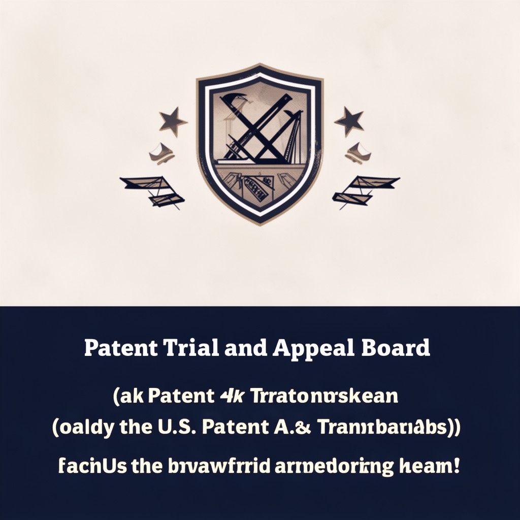 AI-generated illustration of Patent Trial and Appeal Board