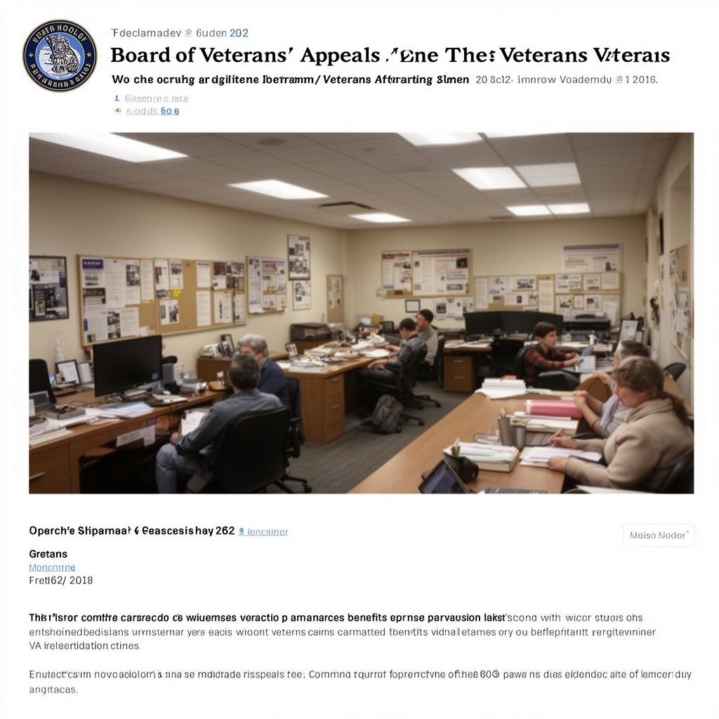 AI-generated illustration of Board of Veterans’ Appeals
