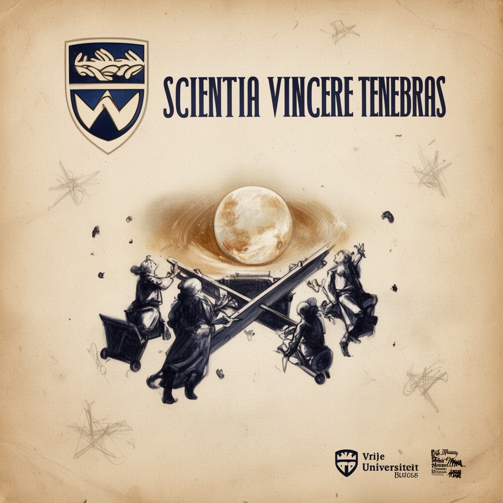 AI-generated illustration of Scientia vincere tenebras