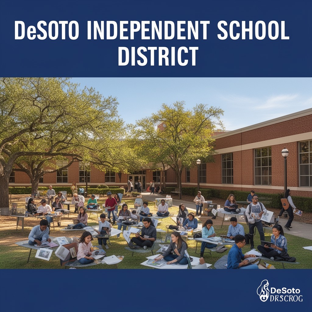 AI-generated illustration of DeSoto Independent School District