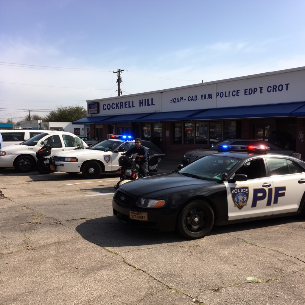 AI-generated illustration of Cockrell Hill Police Department