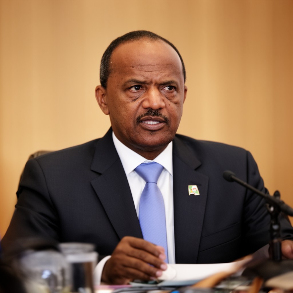 AI-generated illustration of President of Djibouti