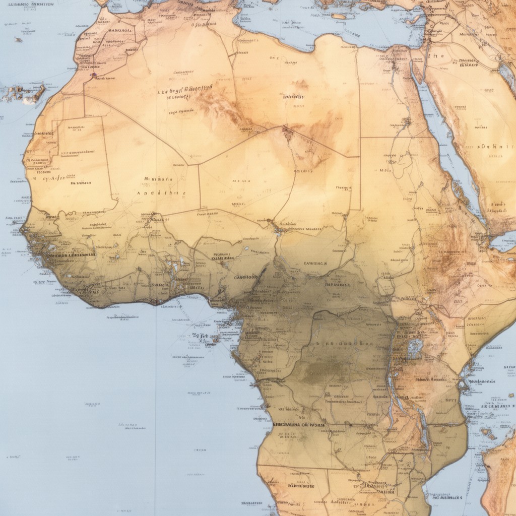 AI-generated illustration of French Territory of the Afars and the Issas