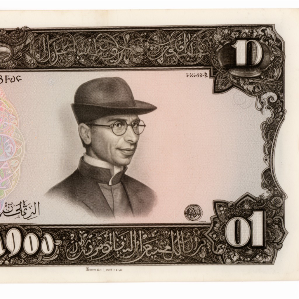 AI-generated illustration of Kuwaiti dinar