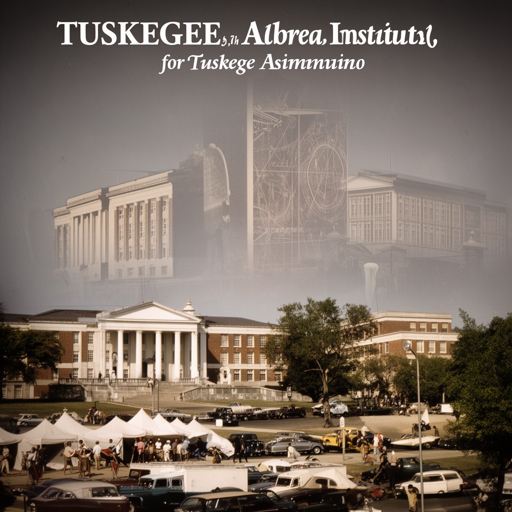 AI-generated illustration of Tuskegee, Alabama, United States