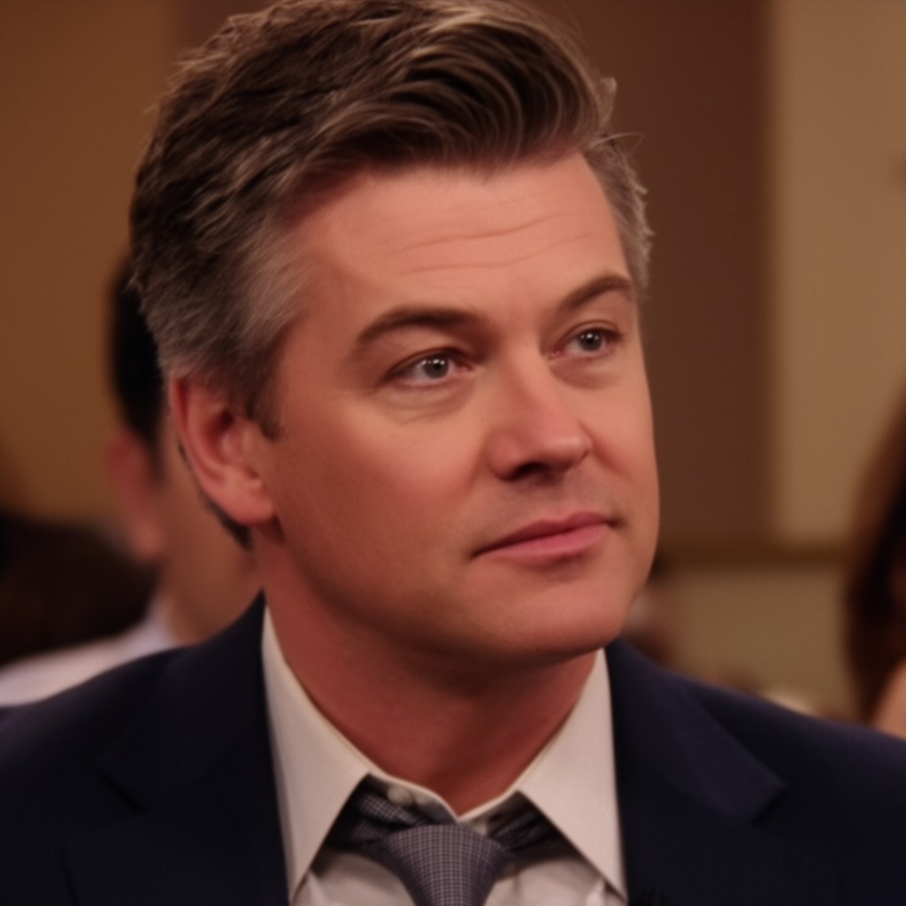 AI-generated illustration of Alec Baldwin