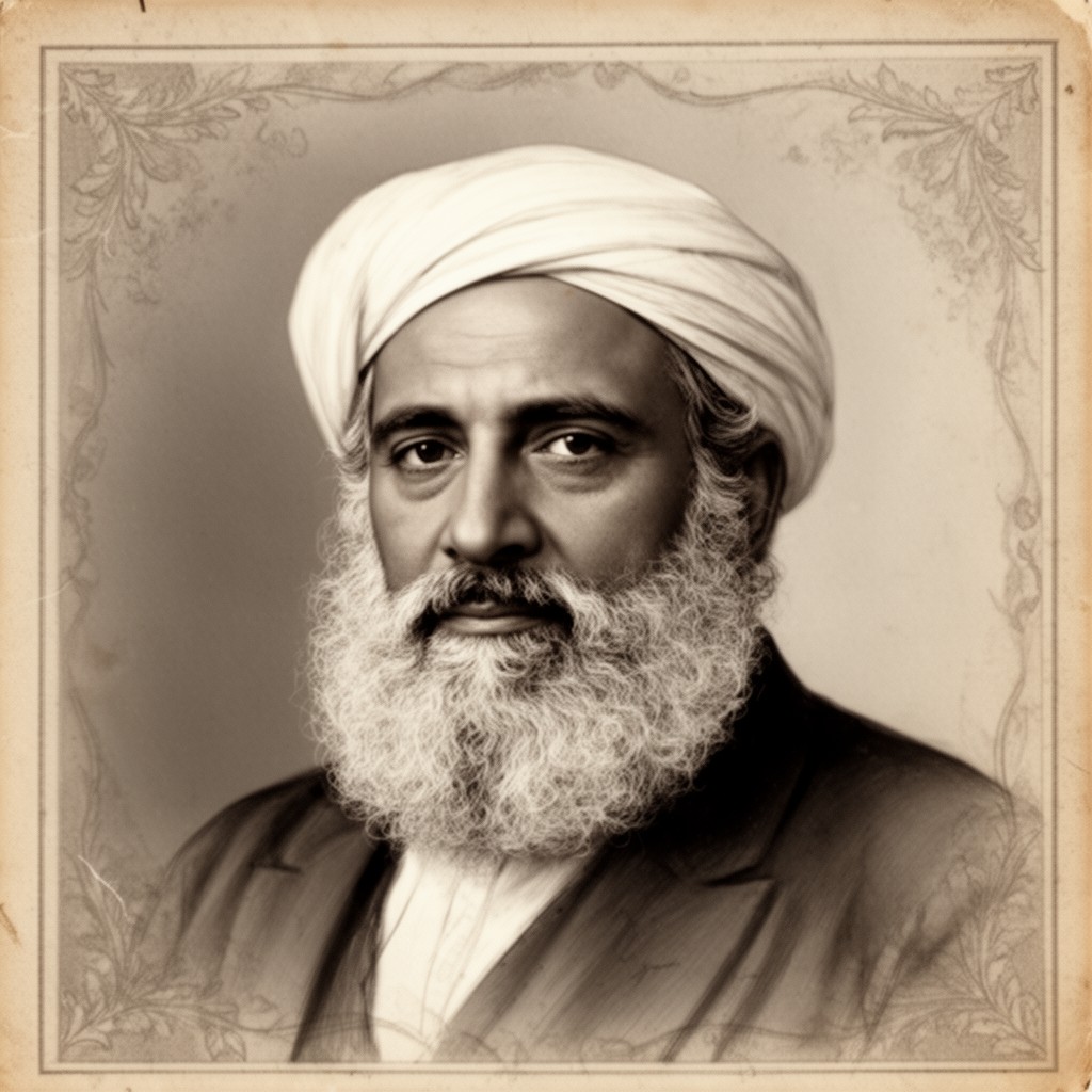 AI-generated illustration of Fazl-e-Haq Khairabadi