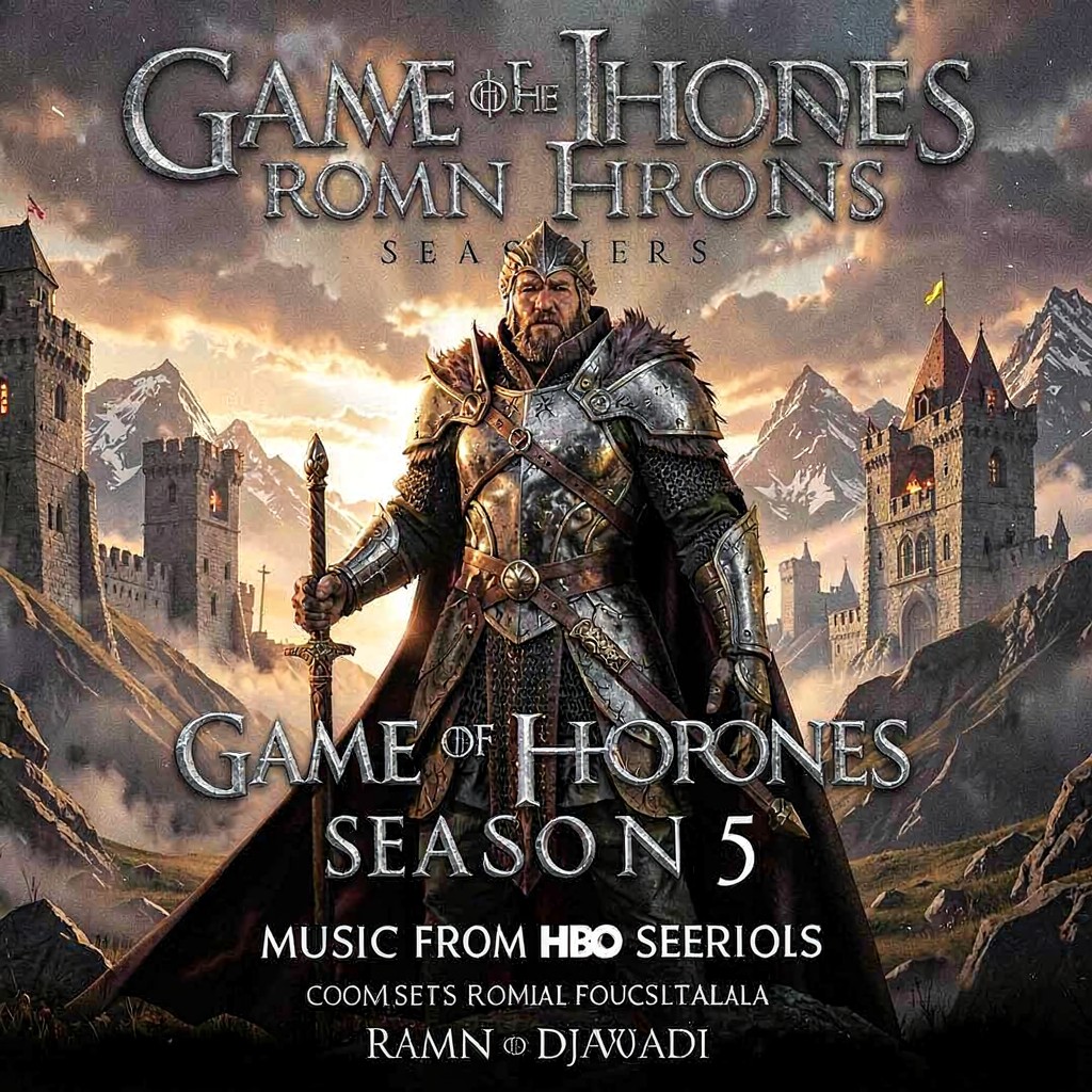 AI-generated illustration of Game of Thrones: Season 5 (Music from the HBO Series)