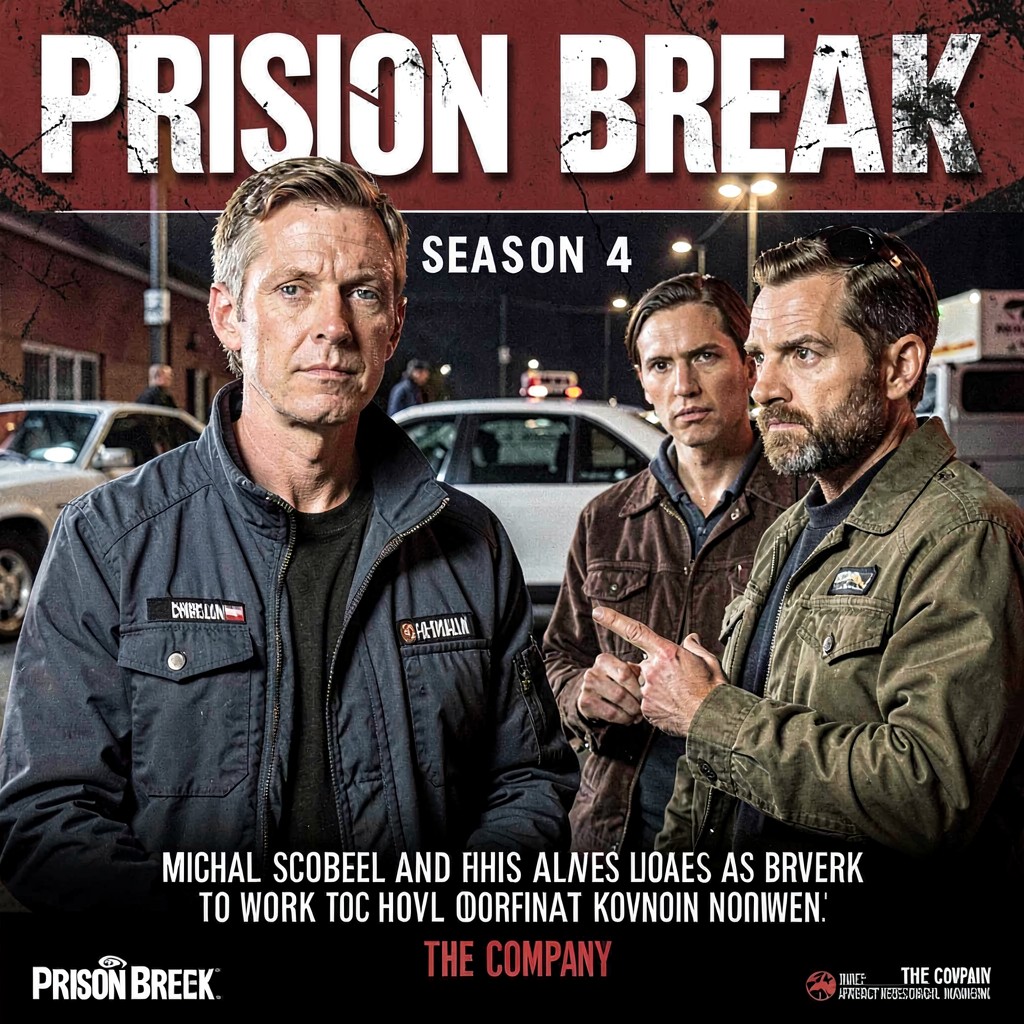 AI-generated illustration of Prison Break season 4