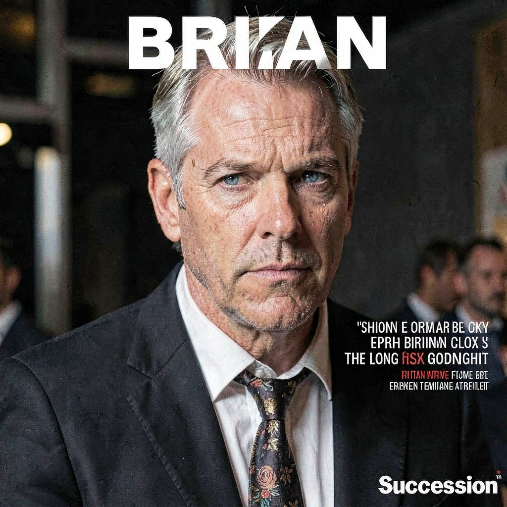 AI-generated illustration of Brian Cox