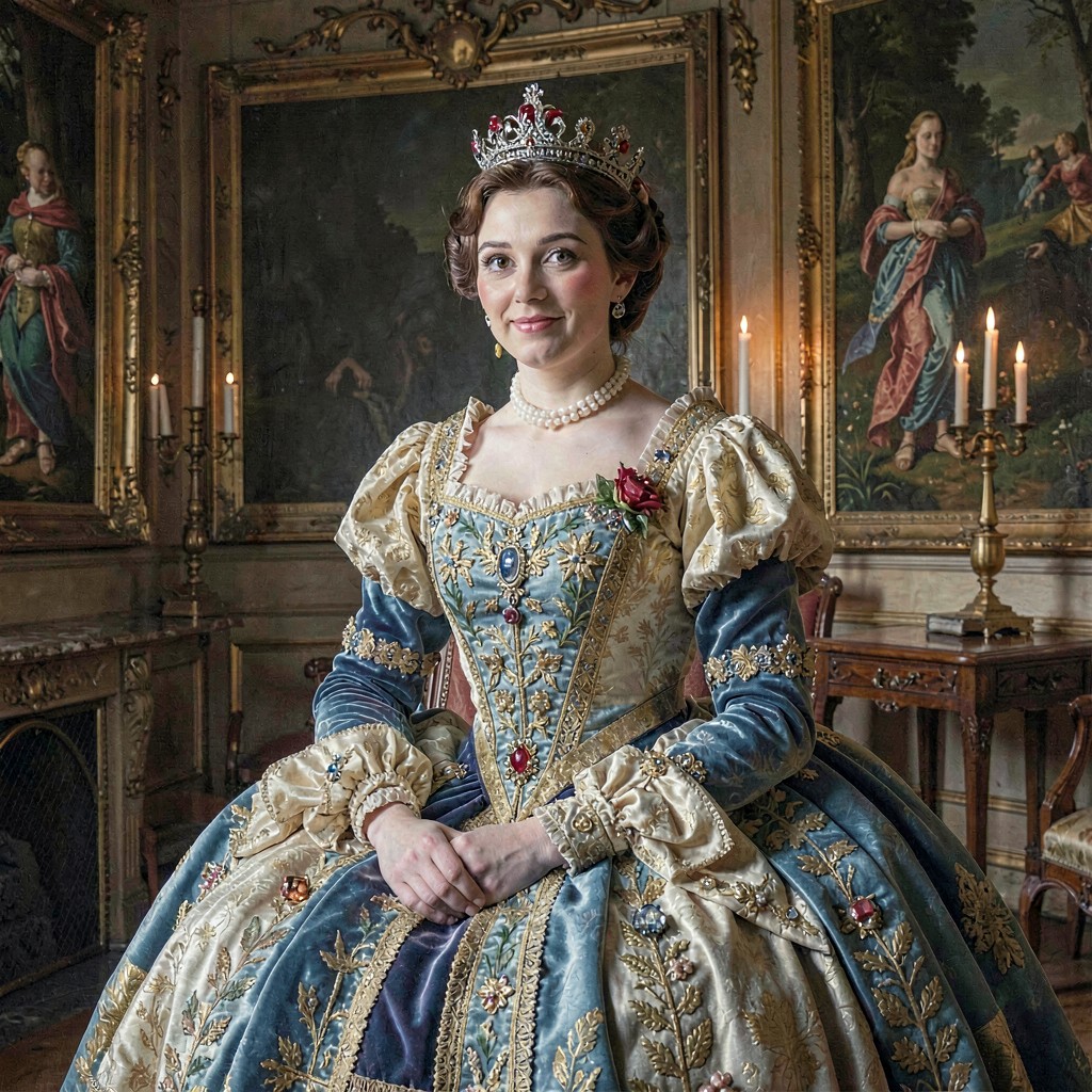 AI-generated illustration of Duchess of Albany