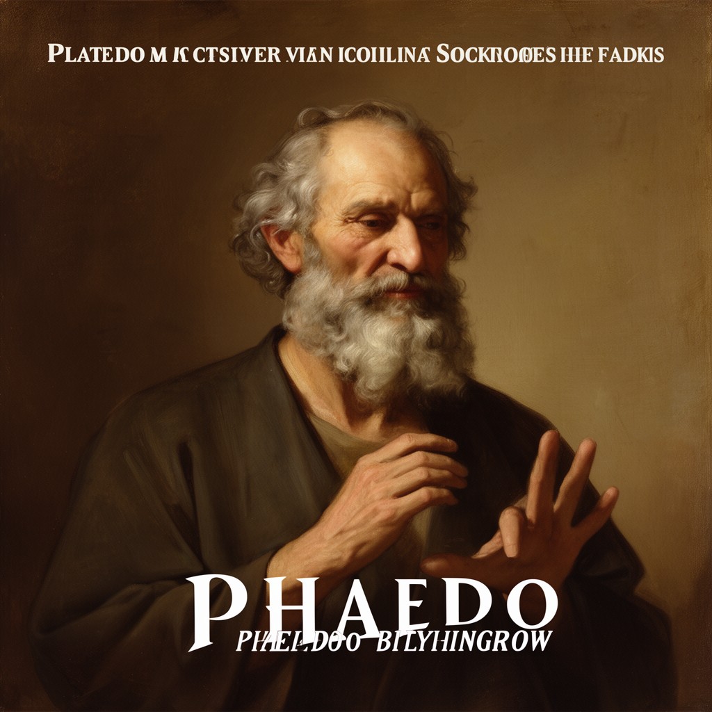 AI-generated illustration of Phaedo