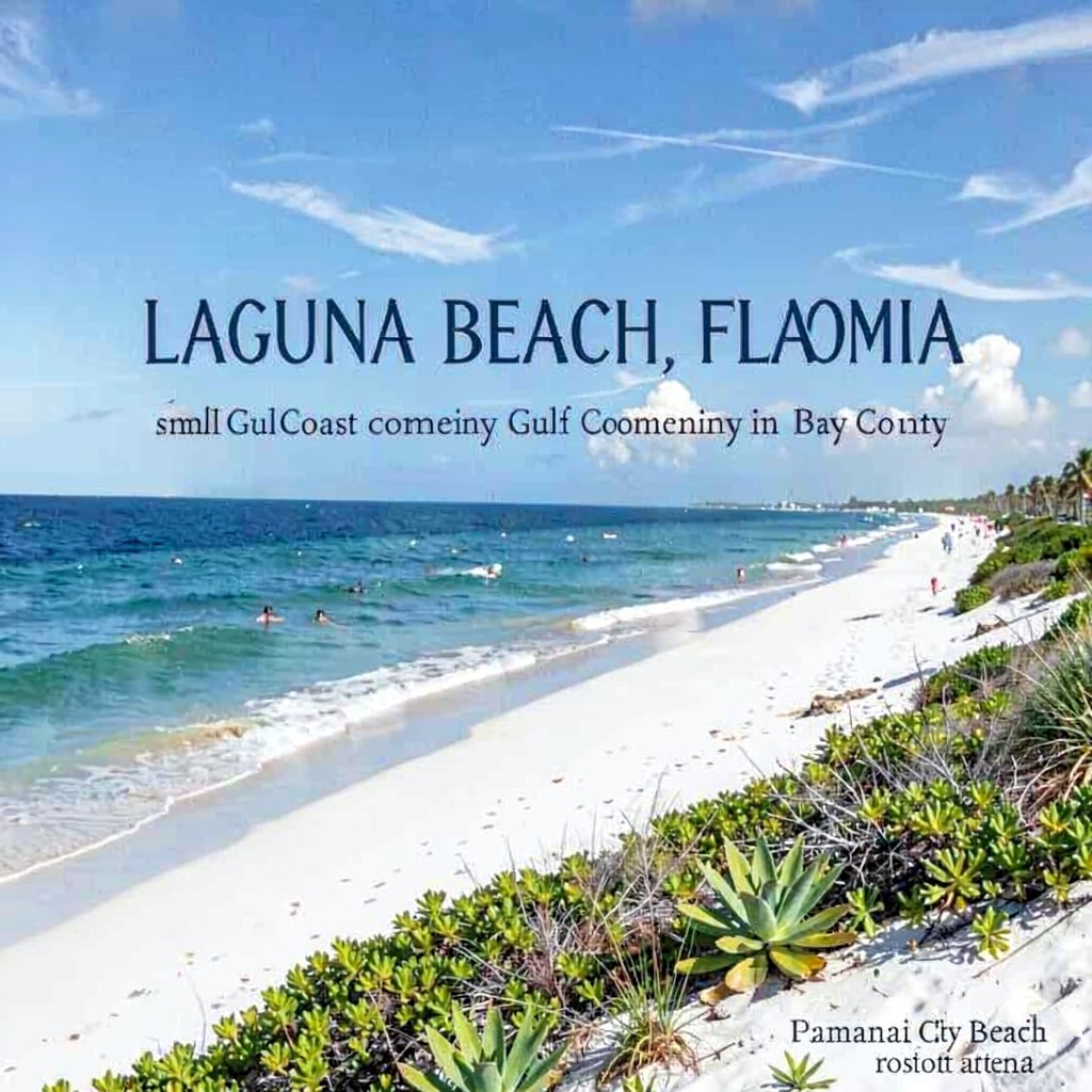AI-generated illustration of Laguna Beach, Florida