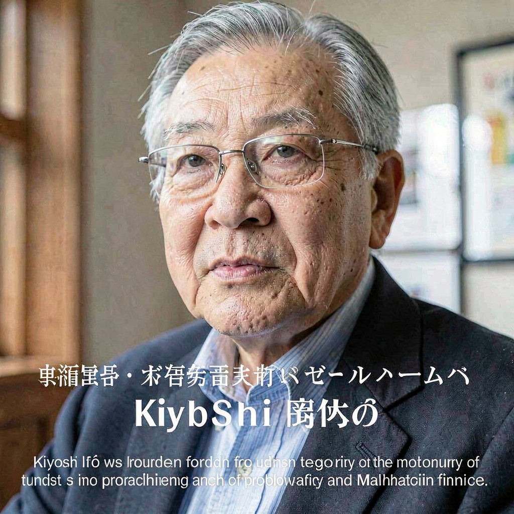 AI-generated illustration of Kiyoshi Itô