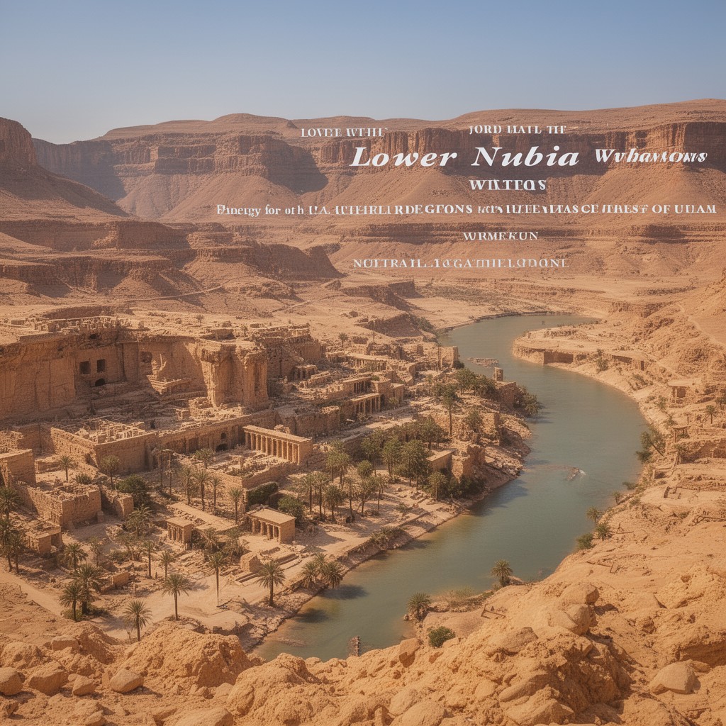 AI-generated illustration of Lower Nubia