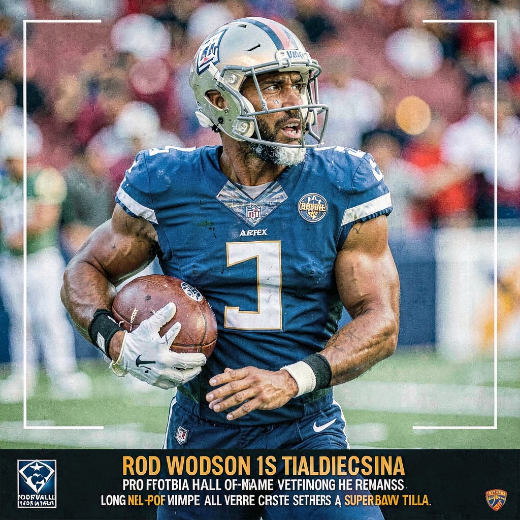 AI-generated illustration of Rod Woodson