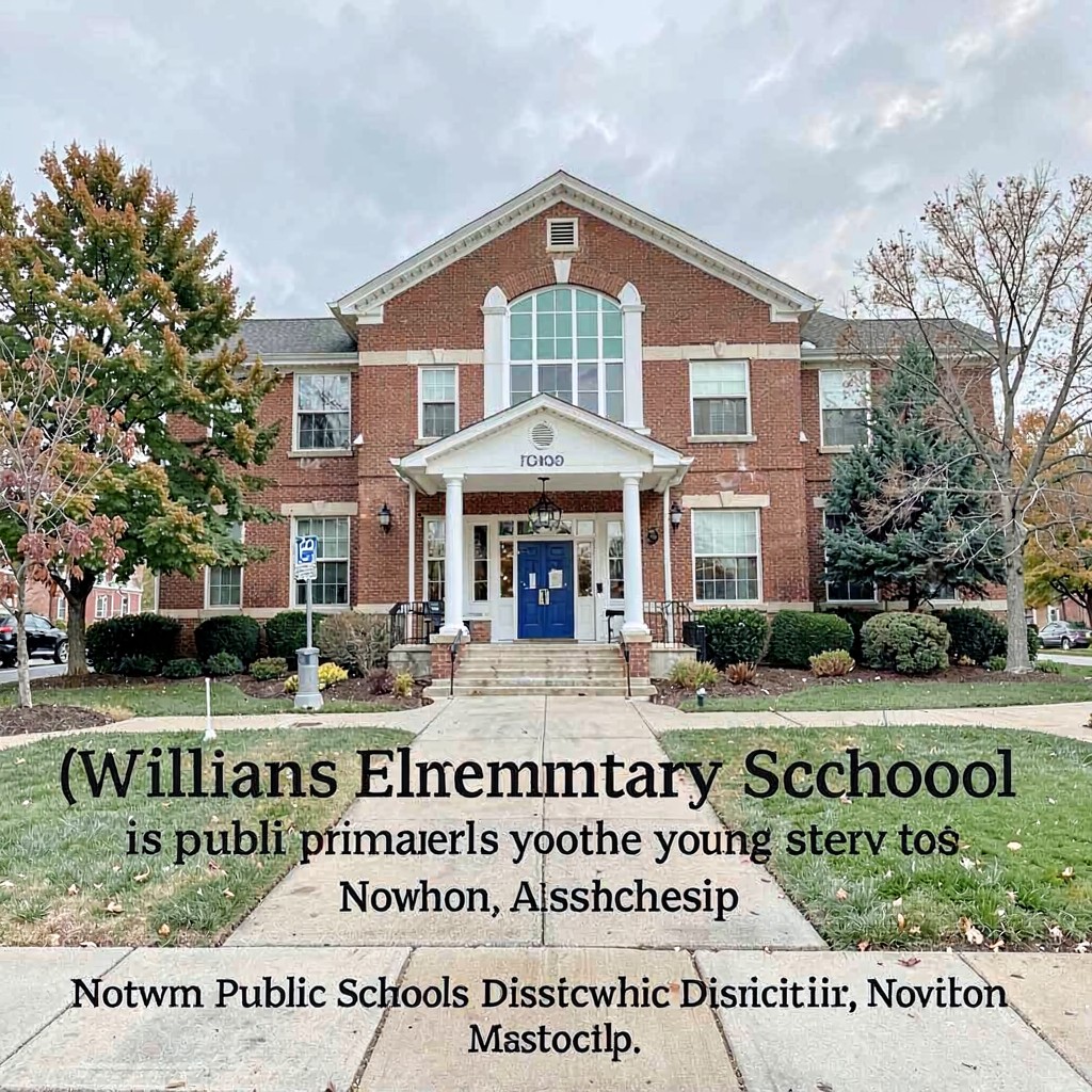 AI-generated illustration of Williams Elementary School