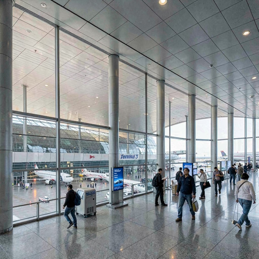 AI-generated illustration of Terminal 3