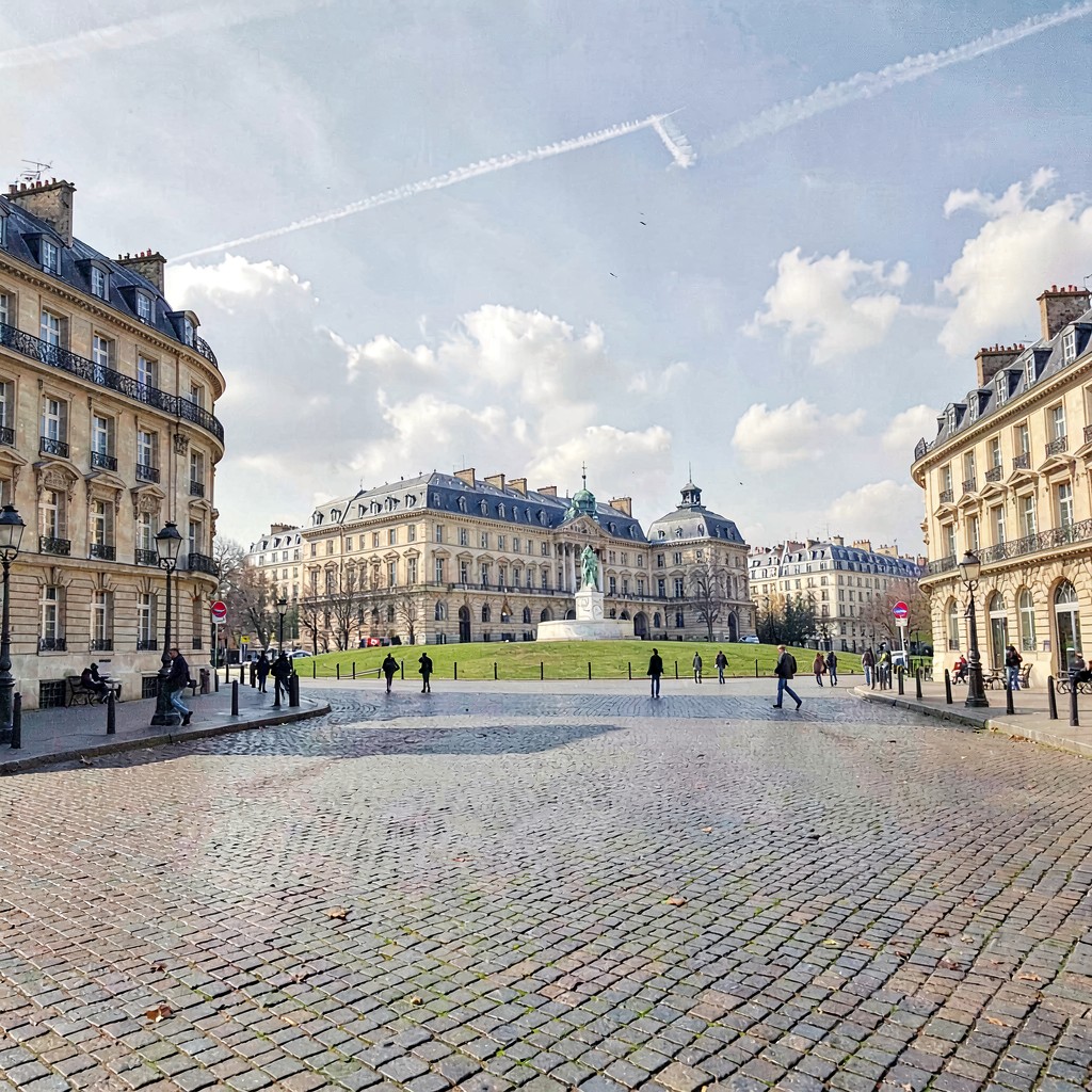AI-generated illustration of Place de Fontenoy